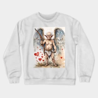 Elderly Cupid Crewneck Sweatshirt